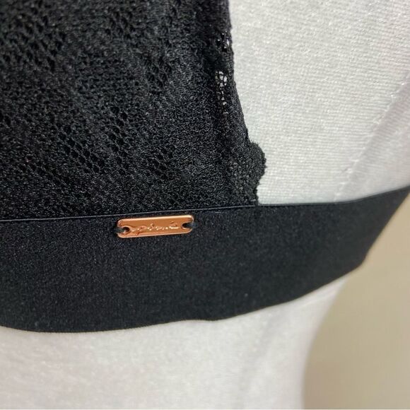 Victoria’s Secret PINK Black Lace Bralette with Multi‎ Strap Back Size Medium - Picture 12 of 12